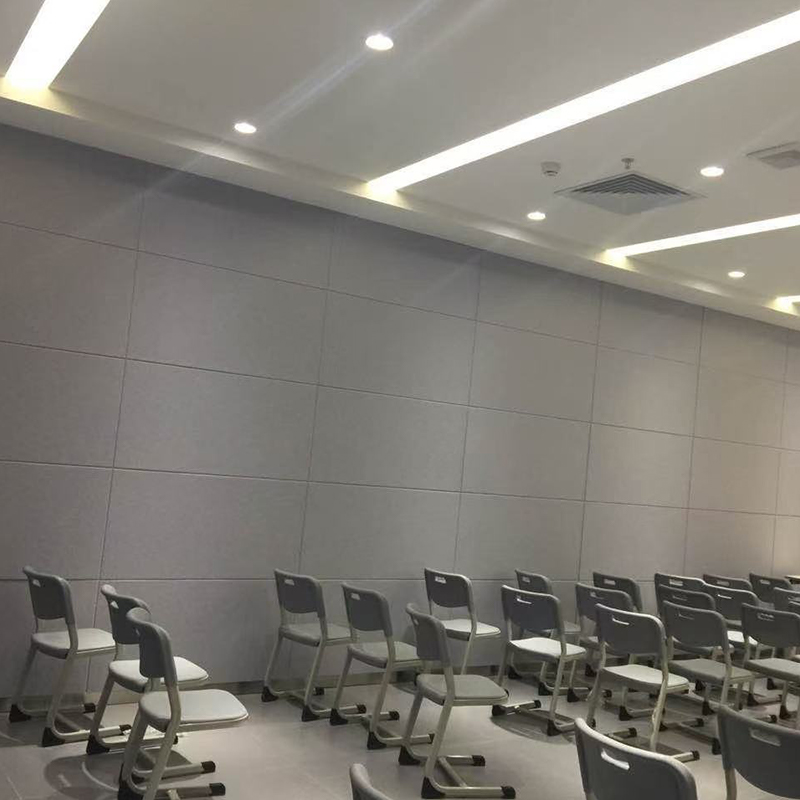 Bord Ionsúite Fuaime Snáithín poileistir Grooved Frithdhíonach do Chóireáil Fuaimiúil Pictiúrlainne/KTV