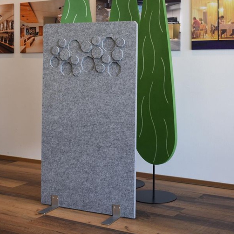 Painéil Fuaimiúla Éicea-chairdiúla do Roinneoirí Seomra Deighiltí Oifige Fabraic Fillte Dearadh Intí Tráchtála