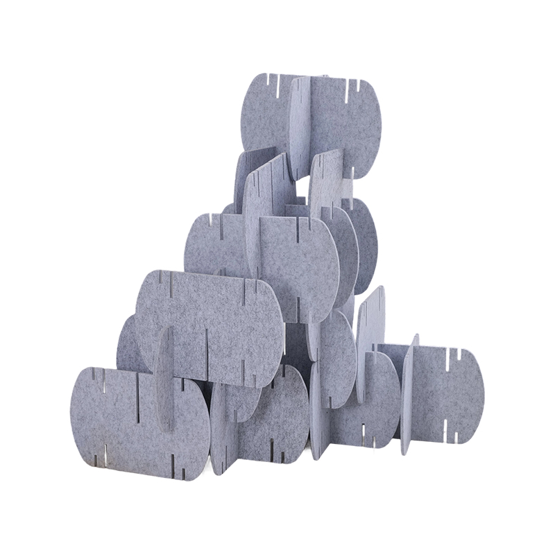 Painéil Fuaimiúla Éicea-chairdiúla do Roinneoirí Seomra Deighiltí Oifige Fabraic Fillte Dearadh Intí Tráchtála