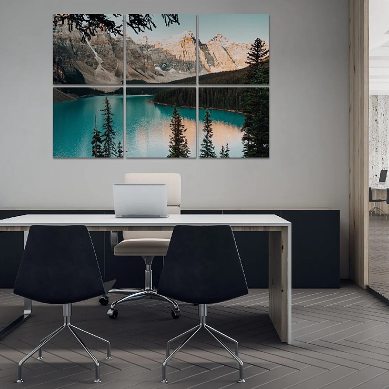 Painéil Mhúrmhaisiú Inphriontáilte Aistrithe Teasa - Féinghreamaitheach, Fuaimdhíonach, Oiriúnach do Éisteachtaí/Scoileanna