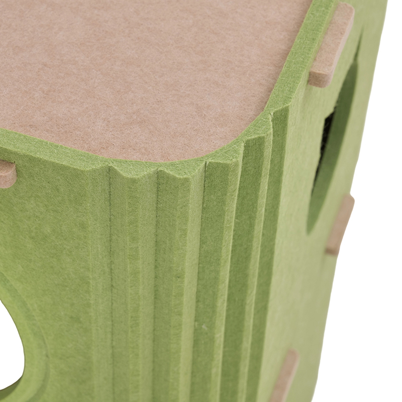 Leaba Cat Painéal Fuaimiúil Éicea-Choirdiúil, Dearadh Nua-Aimseartha le Gnéithe a Laghdaíonn Torann Ionsúite Fuaime, Suiteáil Éasca, Dromchla Grámhar Scratch do Chait, Ábhair Neamhthruaillithe, Retreat Peataí cluthar, Ideal le haghaidh Felines Torainn-íogair, Dídean Cat CRUA Leaba Cat Painéal Fuaimiúil Éicea-Choirdiúil, Dearadh Nua-Aimseartha le Gnéithe a Laghdaíonn Torann Ionsúite Fuaime, Suiteáil Éasca, Dromchla Grámhar Scratch do Chait, Ábhair Neamhthruaillithe, Retreat Peataí cluthar, Ideal le haghaidh Felines Torainn-íogair, Dídean Cat CRUA