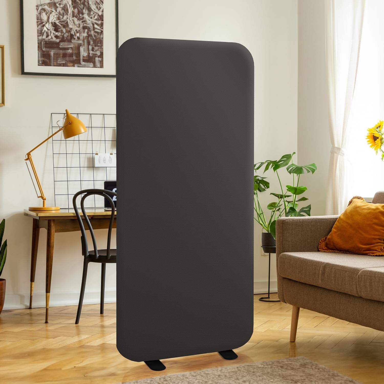 Scáileáin Deighiltí Fuaimiúla Nua-Aimseartha le haghaidh Dearadh Oifige & Baile Urlár Roinnteoir Seomra poileistir Troscán Oifige Roinnteoir Scoile