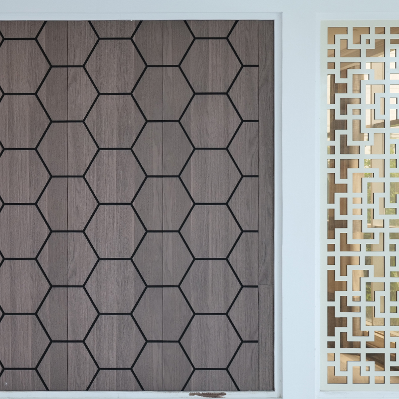 Stíl Nua-Aimseartha Painéil Fuaimiúla Snáithíní PVC & poileistir - Monarcha Díreach, Soundproof don Bhaile/Oifig